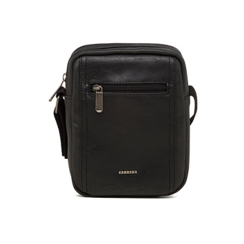 Borsa a tracolla nera da uomo Carrera Jeans, Brand, SKU b524000009, Immagine 0